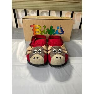 Birki’s- Kay Teirmot, Red Felt, Euro 35, Women’s size 4 Narrow fit- New